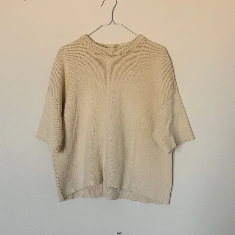 Babaa no35 Natural Jumper & Shorts Set